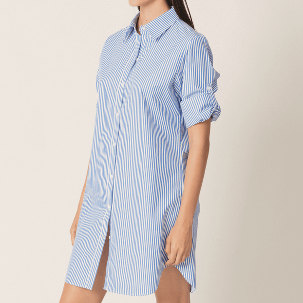 Marie Jo Swim Donna Strandjurkje Striped Blue