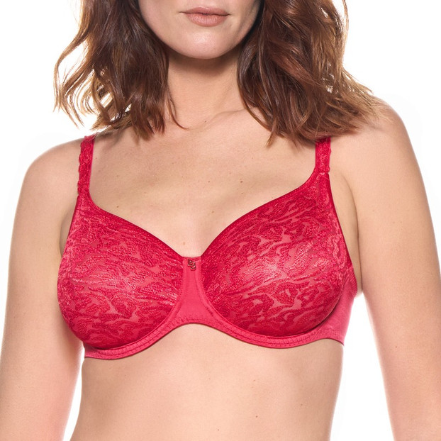 Louisa Bracq Electric Waves Naadloze Beugel BH Rouge À Levres