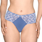 Louisa Bracq Electric Waves Short Blue Jeans