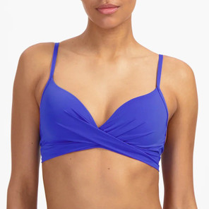 Beachlife Electric Blue Twist Bikinitop