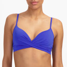 Beachlife Electric Blue Twist Bikinitop