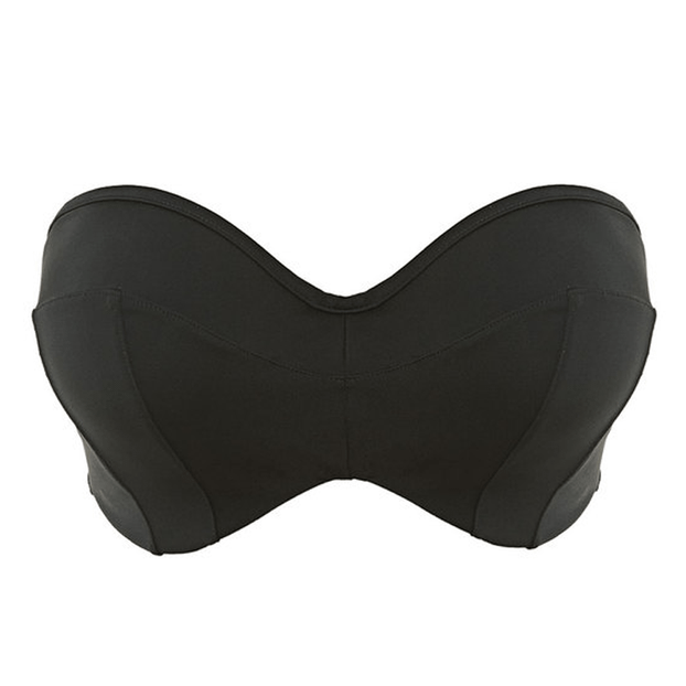 Elomi Swim Essentials Bandeau Bikinitop Black