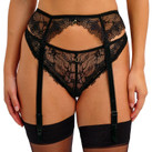 Freya Lingerie Fascinate Jarretels Black