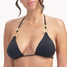 Cyell Femme Noir Triangle Bikinitop