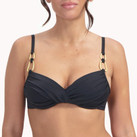 Cyell Femme Noir Twist Bikinitop