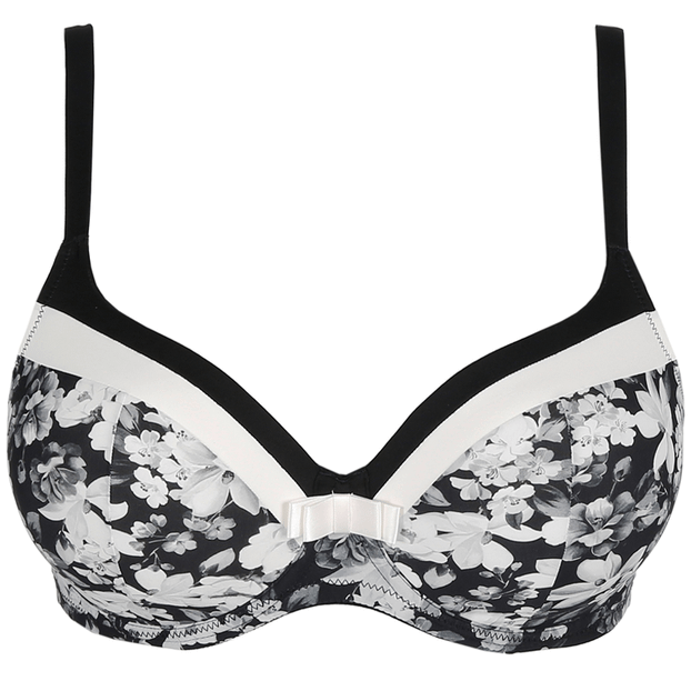 PrimaDonna Twist Flower Shaddow Voorgevormde BH Zwart