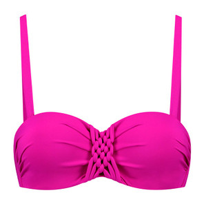 Cyell Badmode Framboise Bandeau Bikinitop