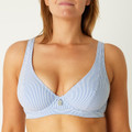 French Souvenir Plunge Bikinitop