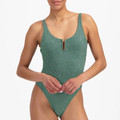 Green Glitter Badpak