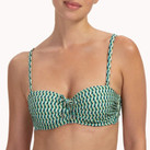 Cyell Groovy Graphic Bandeau Bikinitop