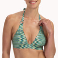 Groovy Graphic Triangle Bikinitop