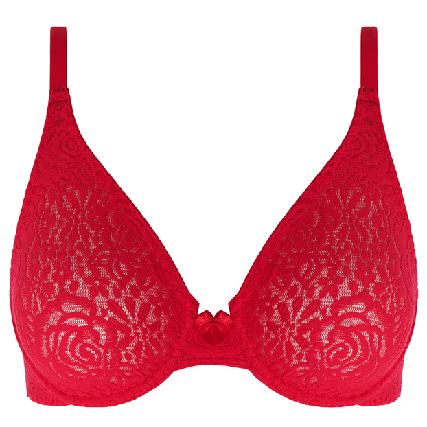 Wacoal Halo Lace Beugel BH Lipstick Red
