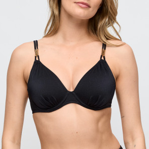 Marie Jo Swim Hello Sunset Hartvorm Bikinitop Zwart