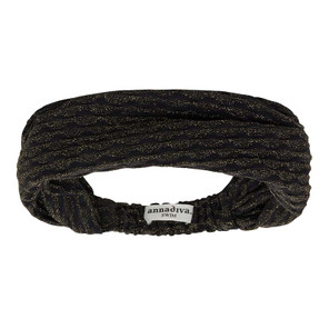 Annadiva Swim Indian Ocean Haarband Black