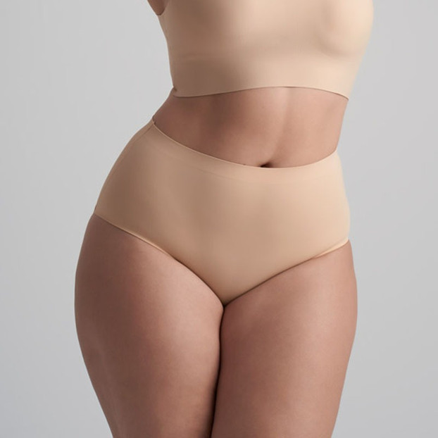 Bye Bra Invisible Corrigerende High Waist Slip Beige