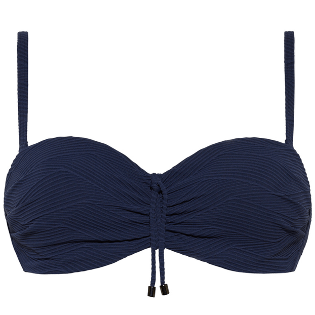 Cyell Island Navy Bandeau Bikinitop Navy