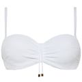 Island White Bandeau Bikinitop