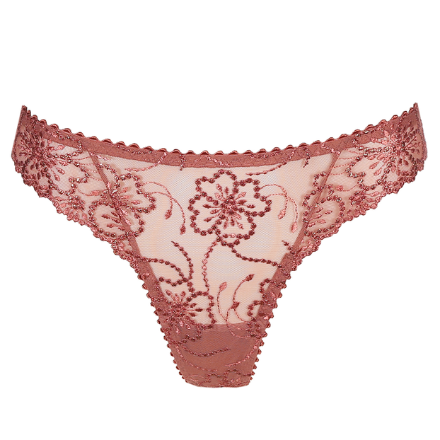 Marie Jo Jane String Red Copper