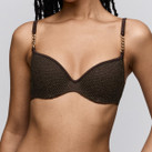 Sarda Swim Janja Plunge Bikinitop Chocolate