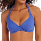 Freya Swim Jewel Cove Halter Bikinitop Plain Azure
