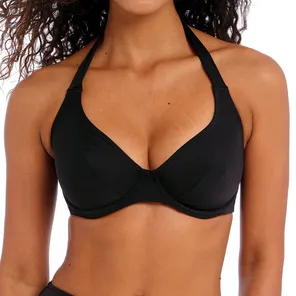 Freya Swim Jewel Cove Halter Bikinitop Plain Black