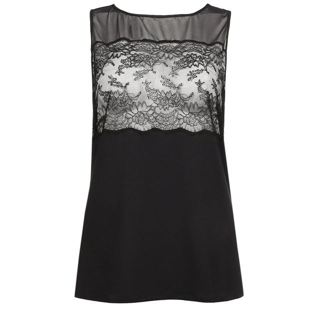 arie Jo Jewell Top Black