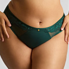 Sculptresse Josephine High Leg Slip Forest Green