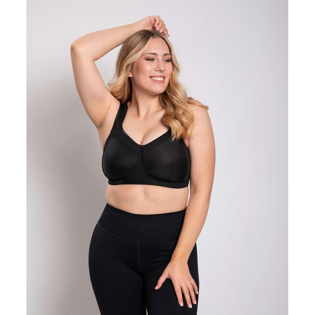 Ulla Kate Sport BH Zonder Beugels Zwart