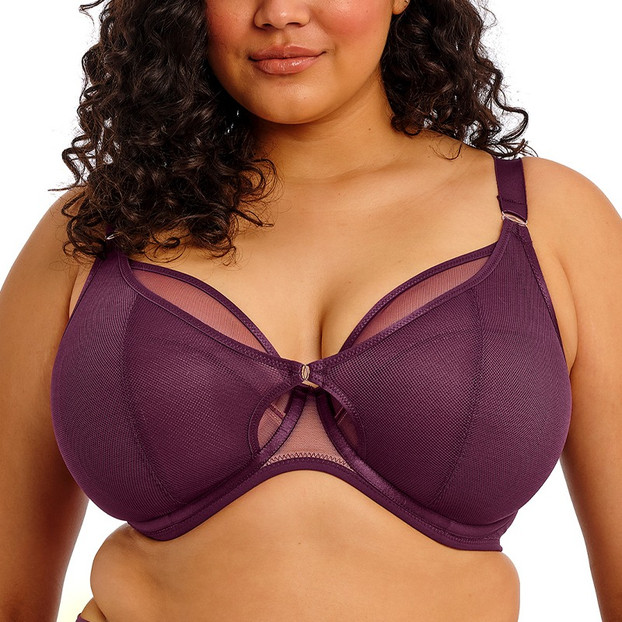 Elomi Kintai Plunge BH Blackberry