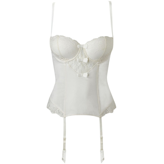 Aubade L'insoumise torselet nacre