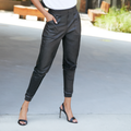Leather Jogger Legging