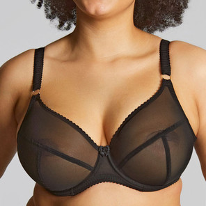 Sculptresse Liberty Plunge BH Black