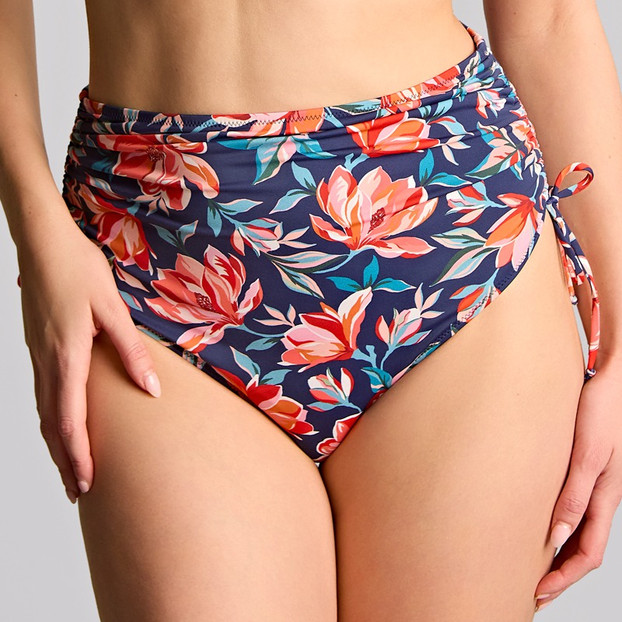 Panache Swim Liliflora Hoog Bikinibroekje Liliflora Print