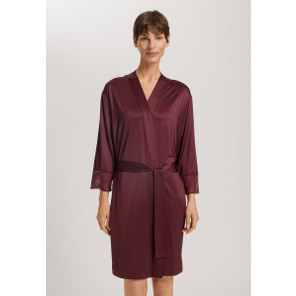 Hanro Lilith Kimono Vivid Brown