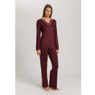 Hanro Lilith Pyjamaset Vivid Brown