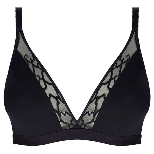 Wacoal Lisse BH Zonder Beugels Black