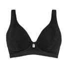 Annadiva Swim Lizzard Plunge Bikinitop Black