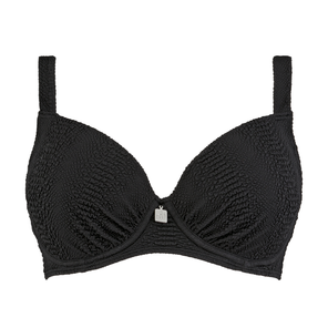 Annadiva Swim Lizzard Voorgevormde Balconette Bikinitop Black