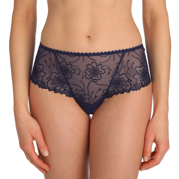 Marie Jo Jane Luxe String Blue Satiné