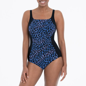 Anita Care Swim Batik Safari Albina Prothese badpak Fusion Blue