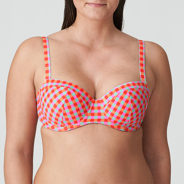 PrimaDonna Swim Marival Voorgevormde Balconette Bikinitop Ocean Pop