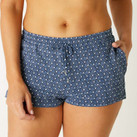 Annadiva Swim Marrakesh Blue Short Art Deco Blue