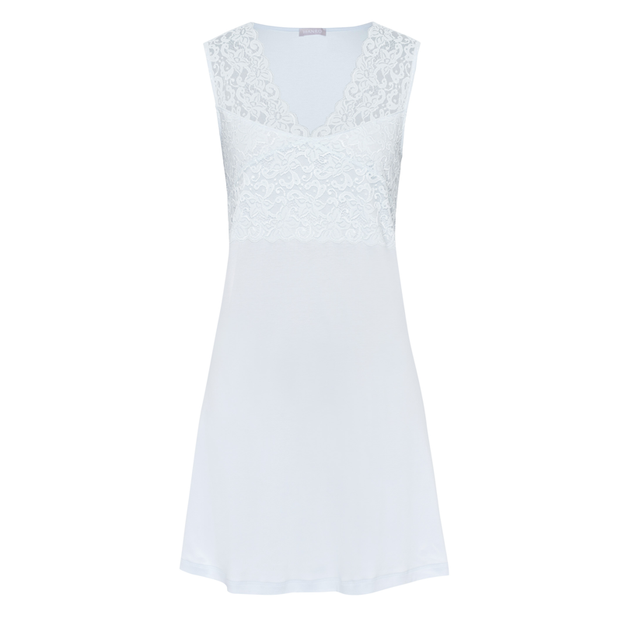 Hanro Moments Nachtjurkje Cool Blue