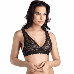 Hanro Moments Soft Cup BH Black