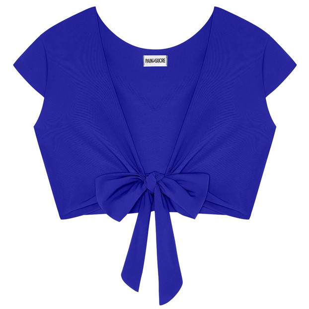 Pain De Sucre Tako Overslag Bikini Croptop Myrtille