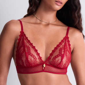 Aubade Mystery Of Love Bralette Cherry