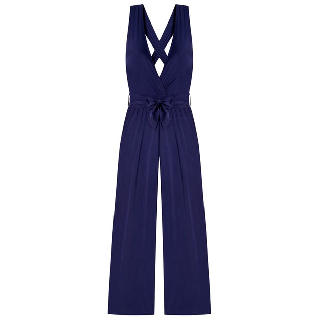 Pain De Sucre Nanni Jumpsuit Satine Navy