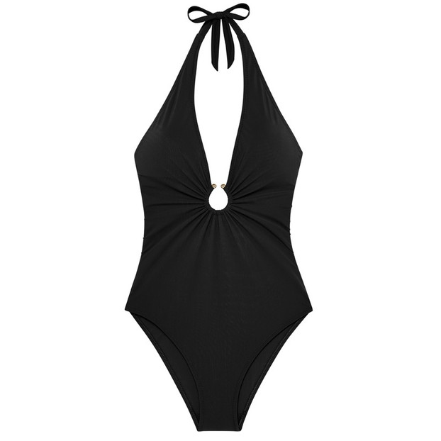 Pain De Sucre Leven Halter Badpak Noir