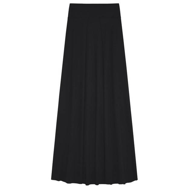 Pain De Sucre Jax Maxi Rok Met Splitten Noir