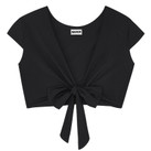 Pain De Sucre Tako Overslag Bikini Croptop Noir